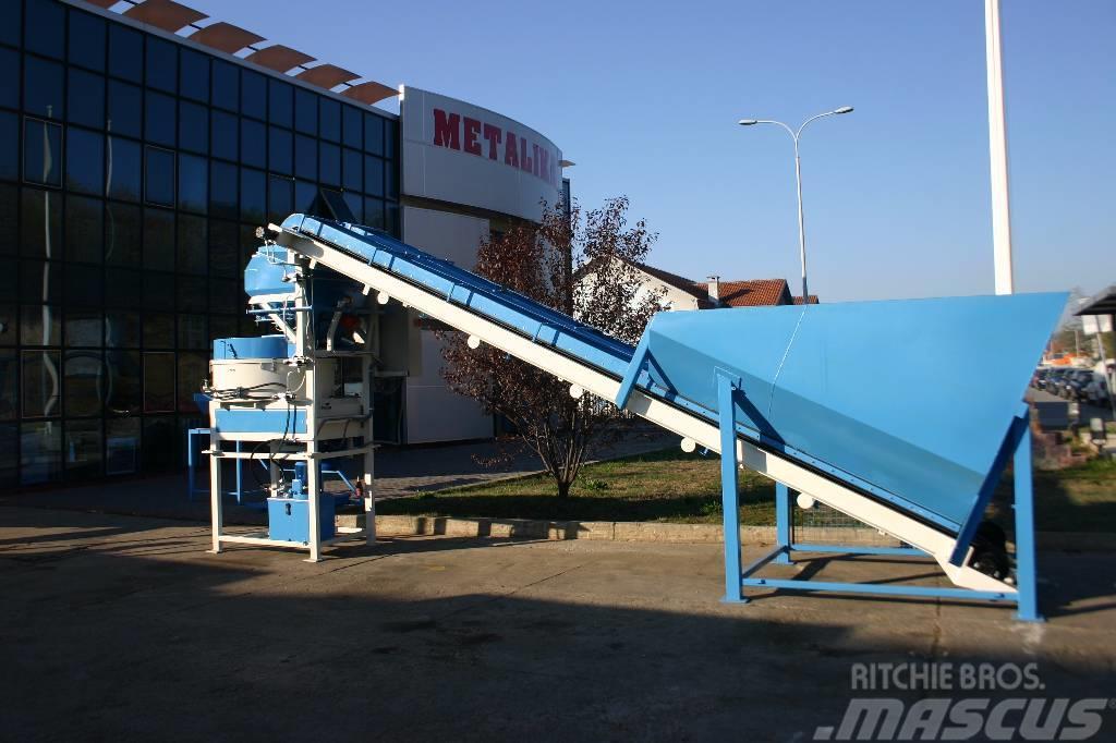 Metalika MBT-500V Concrete mixing plant (Compact) コンクリートバッチ処理プラント