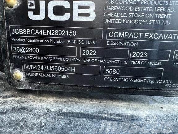 JCB 60C-2 ミニ油圧ショベル 7t以下（ミニユンボ・ミニディガー）