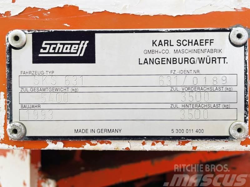 Terex Schaeff SKS 631 ホイールローダー・タイヤショベル