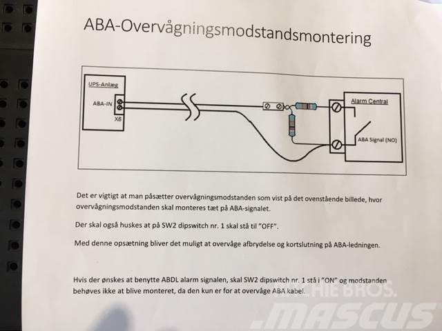  ABA Overvågningsmodstand 電子機器