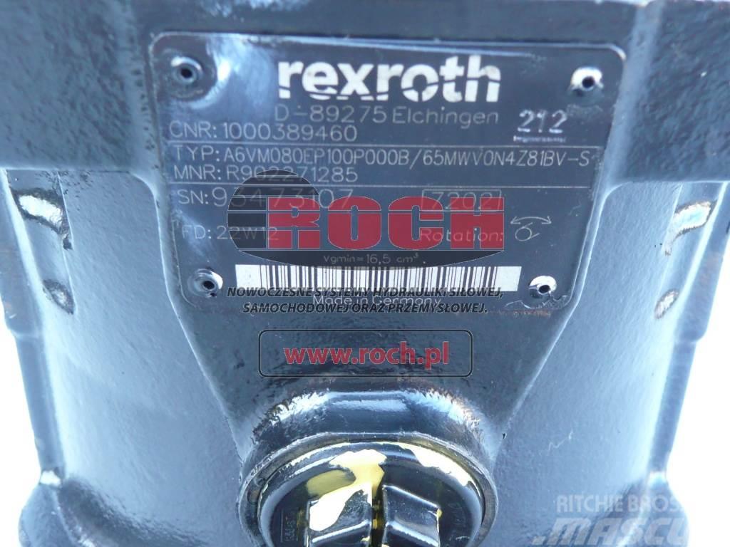 Rexroth A6VM080EP100P000B/65MWVON4Z81BV-S 1000389460 エンジン