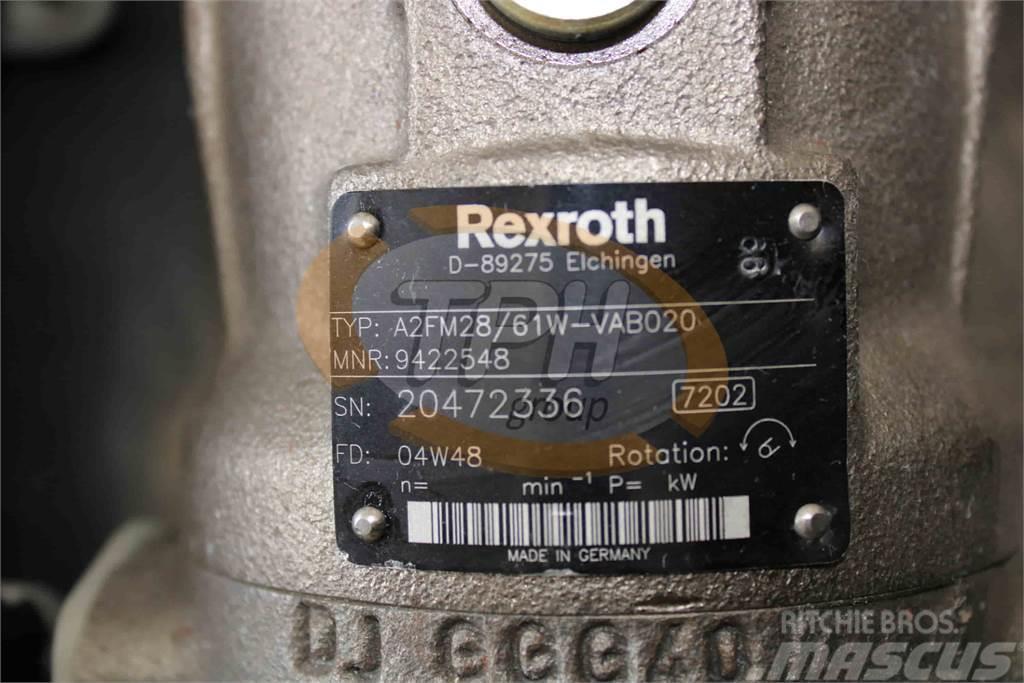 Rexroth R909422548 Hydraulik Motor A2FM28/61W-VAB020 その他部品