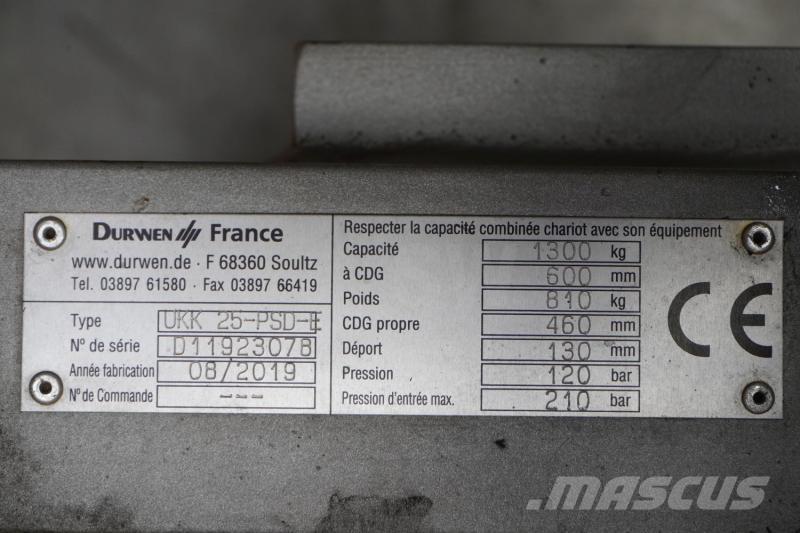 Durwen UKK 25-PSD-E, Breite 1150 mm アタッチメント・部品、その他